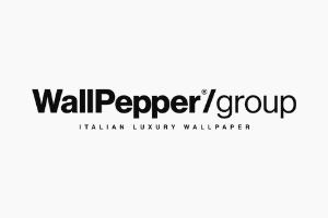 Wallpepper design Tapeten logo