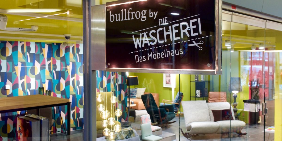 Bullfrog Design Shop by Die Wäscherei Das Möbelhaus Hamburg